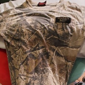 Real tree camo t- shirt